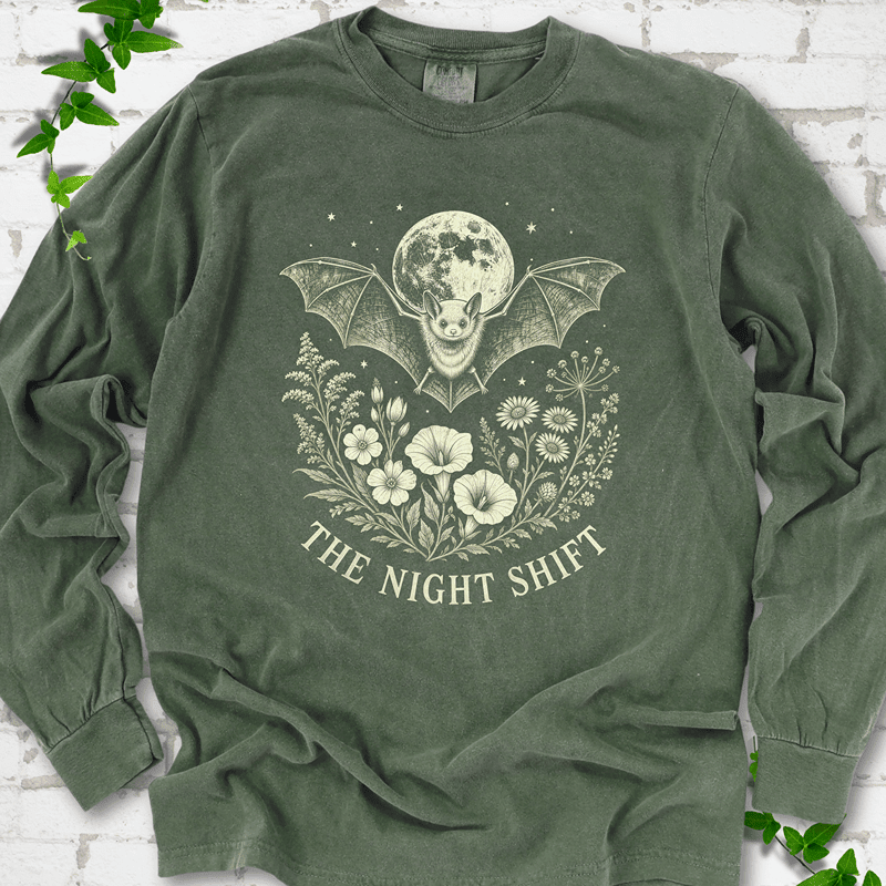 The Night Shift LS T-Shirt - Cellife Well