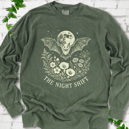 The Night Shift LS T-Shirt - Cellife Well