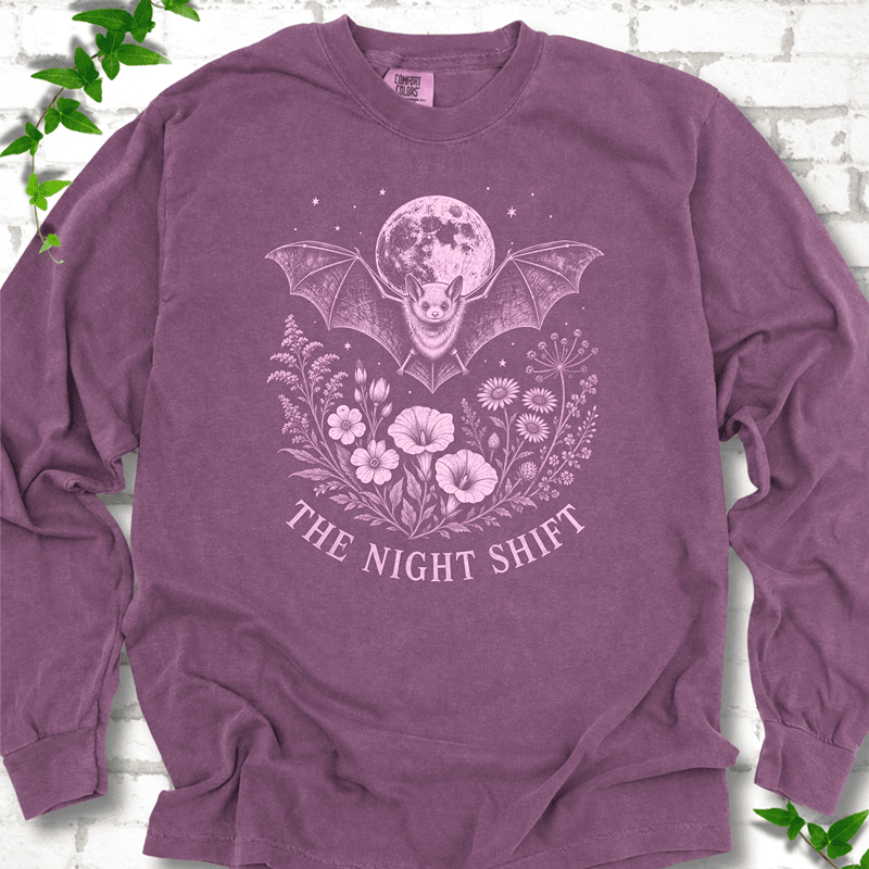 The Night Shift LS T-Shirt - Cellife Well