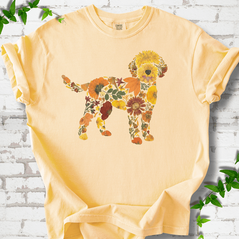 Wildflower Goldendoodle T-Shirt - Cellife Well