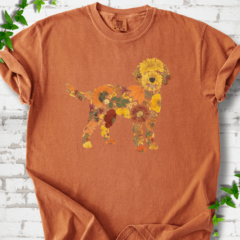 Wildflower Goldendoodle T-Shirt - Cellife Well