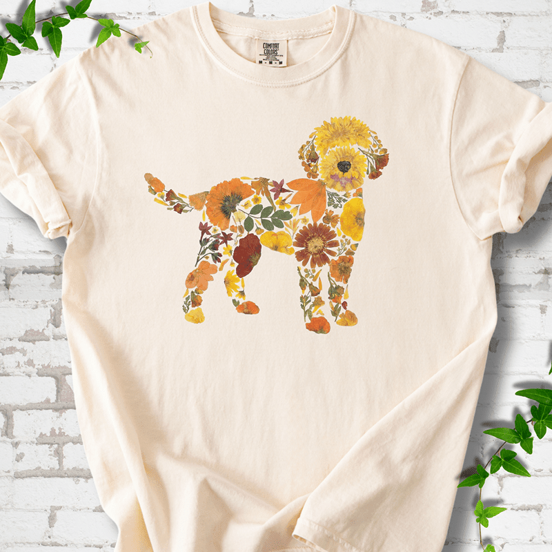 Wildflower Goldendoodle T-Shirt - Cellife Well